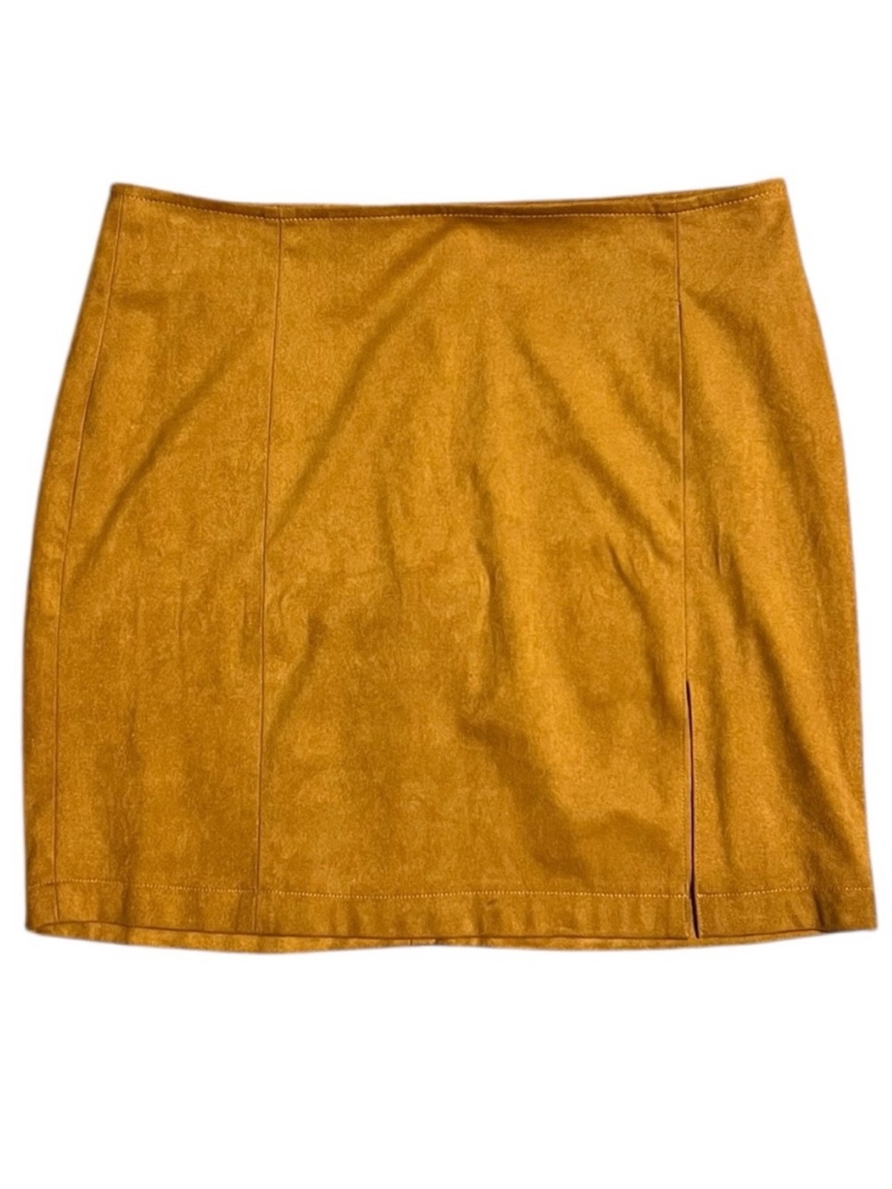 FOREVER 21 Mini Skirt L Mustard